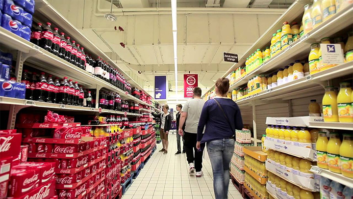 Smart lighting in your supermarket