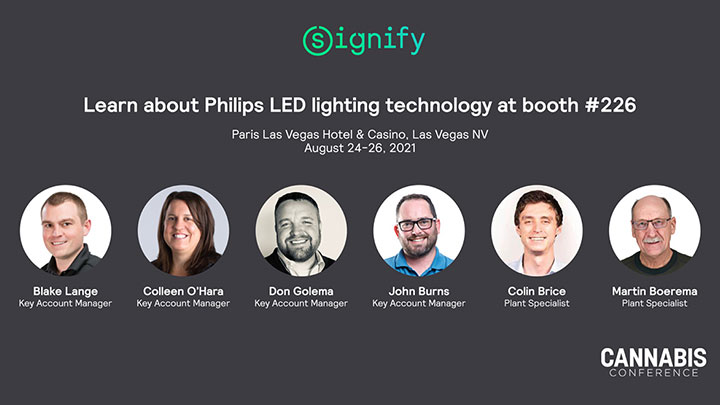 Cannabis conference team