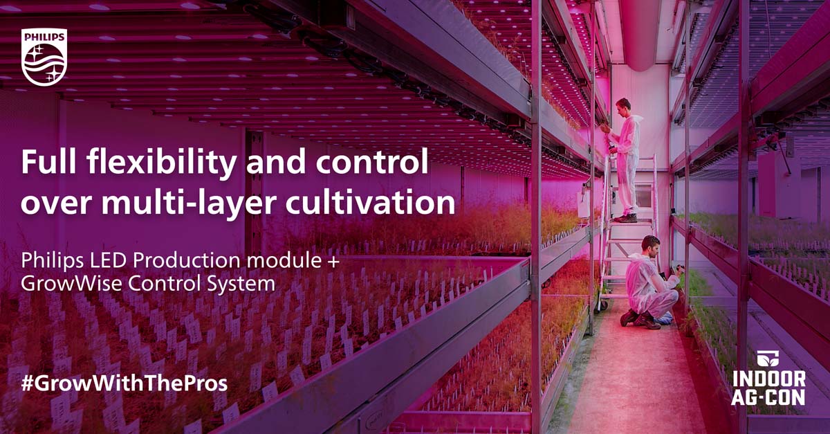 Philips Grow Lights Tradeshow Dynamic lighting