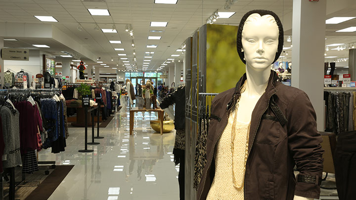 Philips lighting in use at Herberger's 