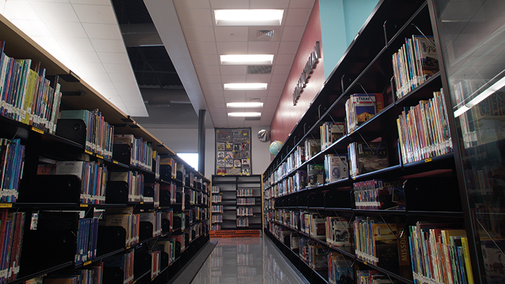 Sarasota school library