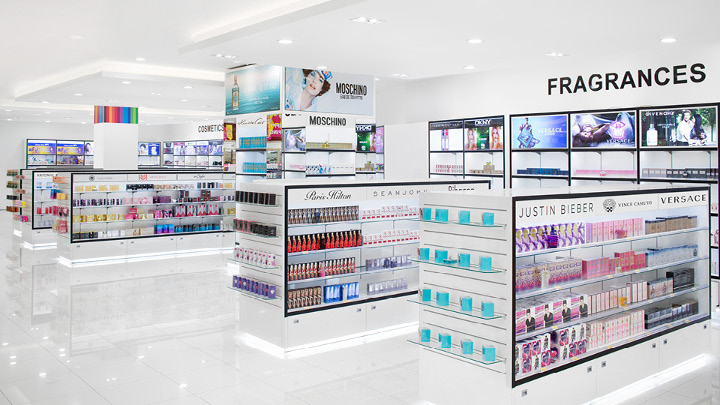 Philips ExpertColor cosmetics beauty store lighting luxury retail lighting